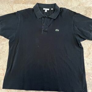 Lacoste Men's Polo Shirt in Classic Black